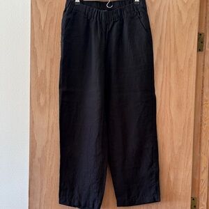 Quince Men's Black Joggers